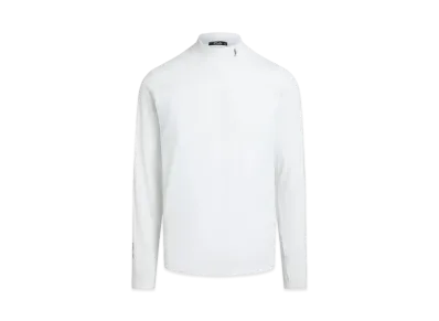 Polo Ralph Lauren Tailored Fit Performance Mock Neck Shirt #1 "White"