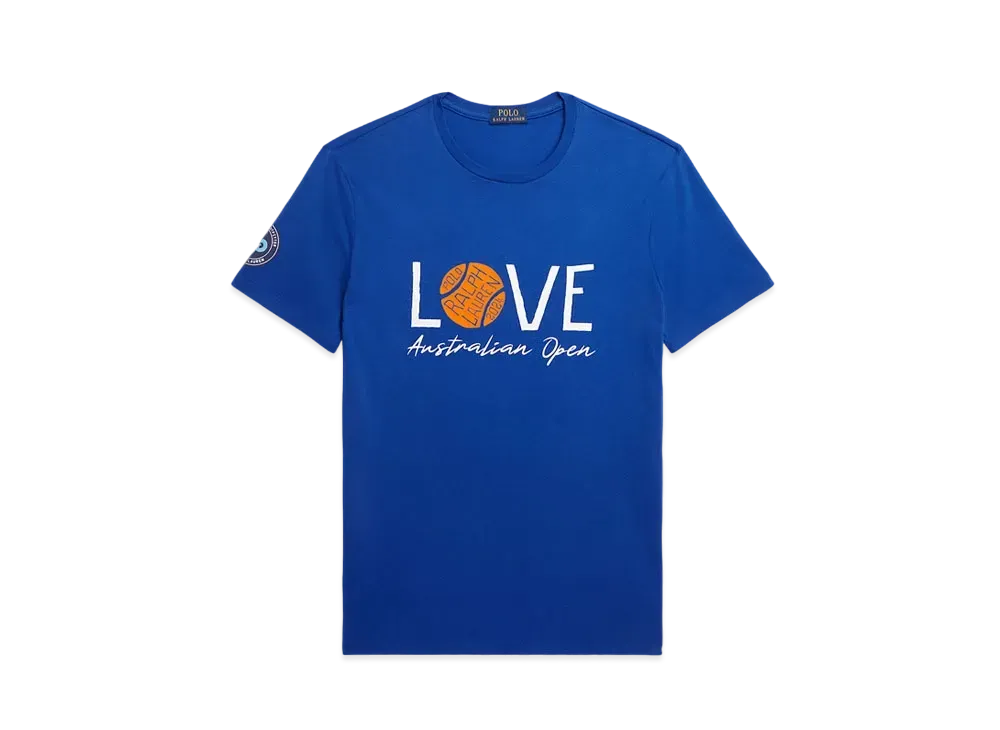 Polo Ralph Lauren Australian Open Custom Slim Fit Tee "Purple"