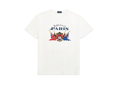 Polo Ralph Lauren Classic Fit Jersey Graphic Tee #4 "White"