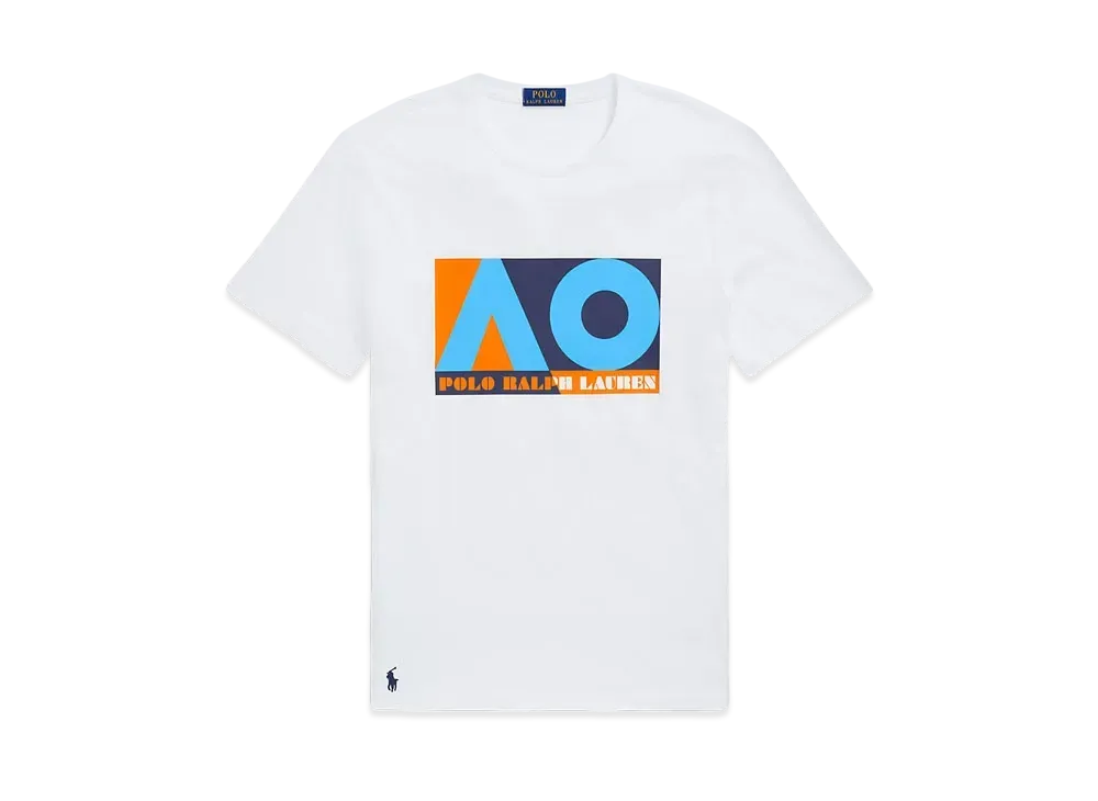 Polo Ralph Lauren Australian Open Custom Slim Fit Tee #1 "White"