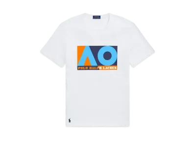 Polo Ralph Lauren Australian Open Custom Slim Fit Tee #1 "White"