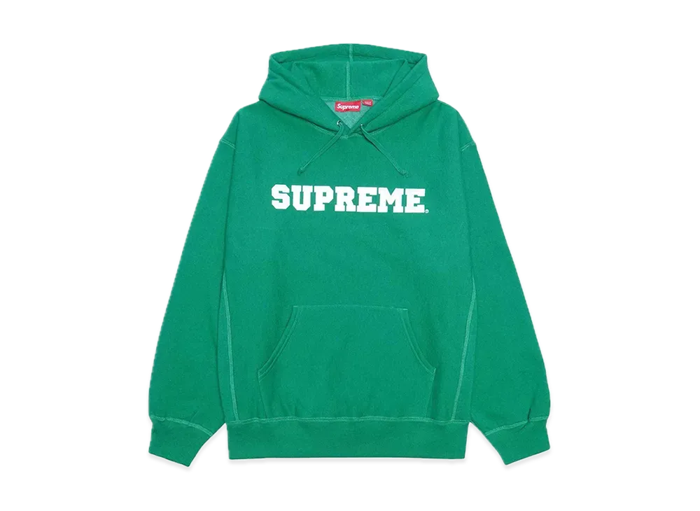 Supreme Collegiate Hooded Sweatshirt "Dark Green"