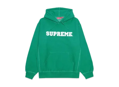 Supreme Collegiate Hooded Sweatshirt "Dark Green"