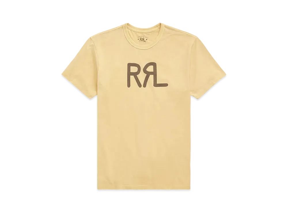 RRL Ralph Lauren Logo Jeraey Tee #1 "Yellow"