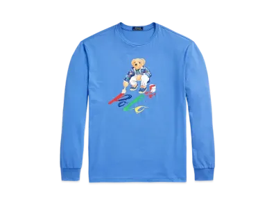Polo Ralph Lauren Classic Fit Polo Bear Jeraey Tee "Blue"