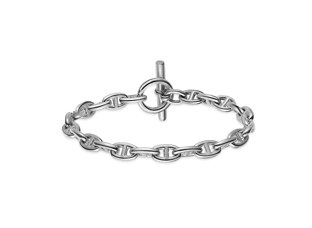 Hermes Chaine D'ancre TPM Bracelet "Silver"