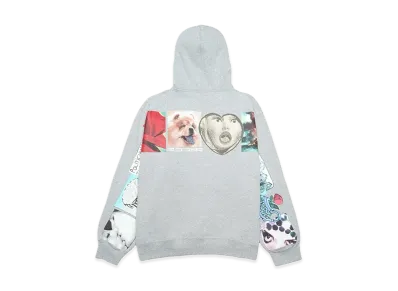 Supreme Spread Zip Up Hooded Sweatshirt "Heather Grey"