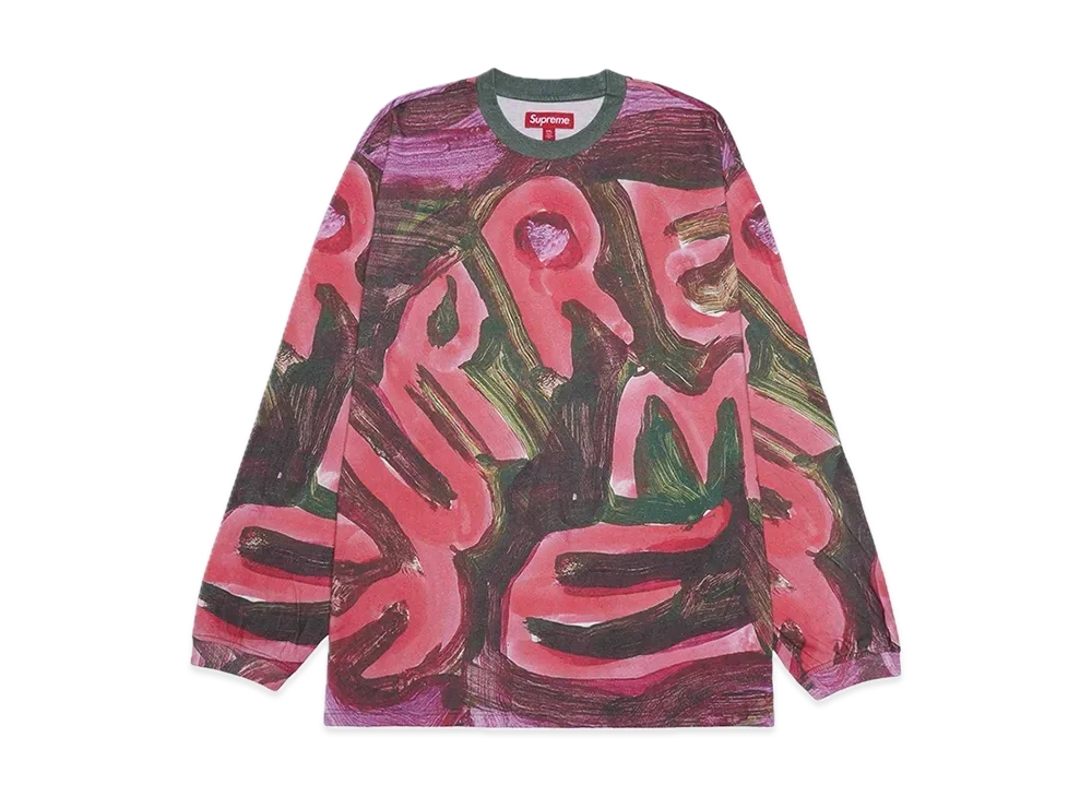 Supreme Paint L/S Top "Multi"