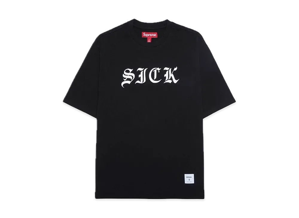 Supreme Sick S/S Top "Black"