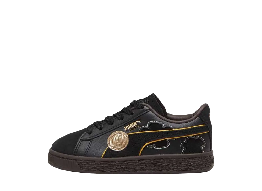 ONE PIECE × Puma PS Suede Blackbeard "Puma Black/Dark Chocolate"