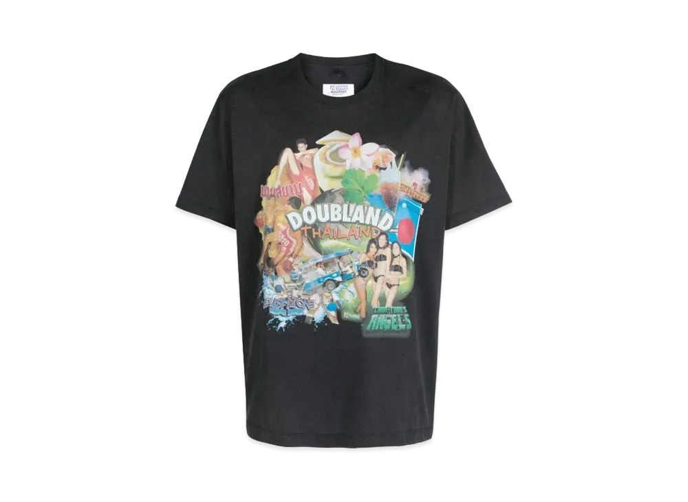 doublet Graphic T-shirt "Charcoal Gray"