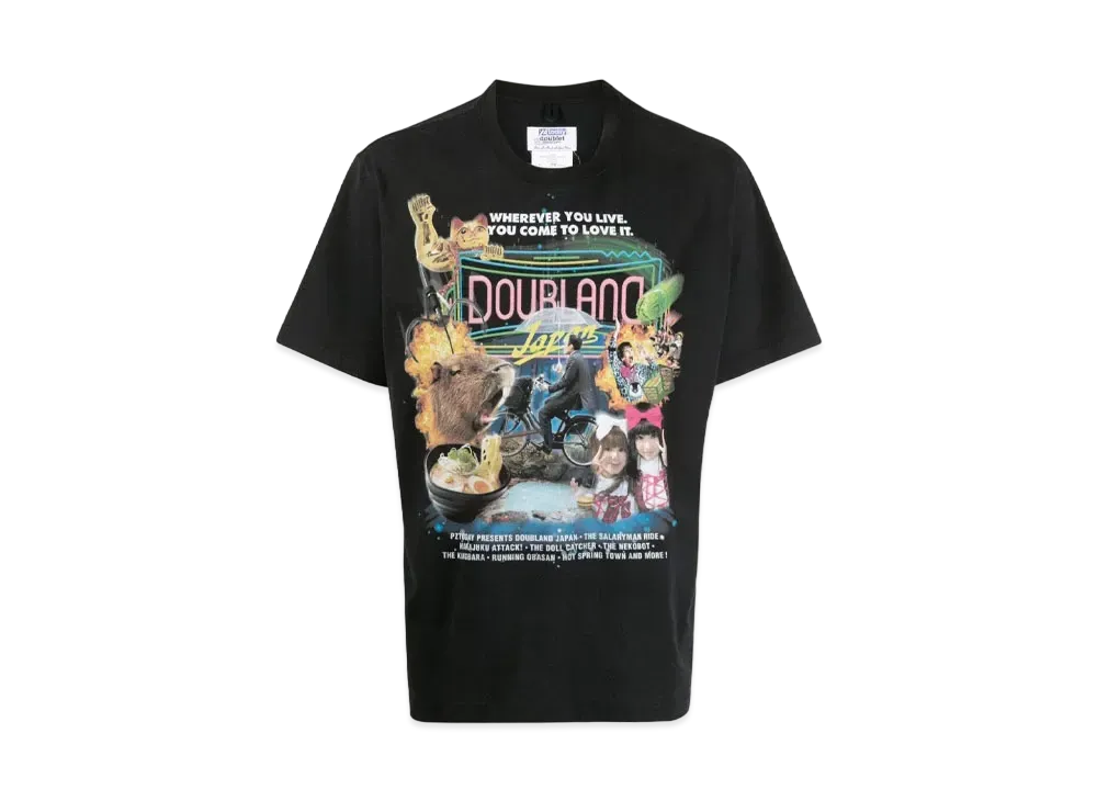 doublet Graphic T-shirt "Black"