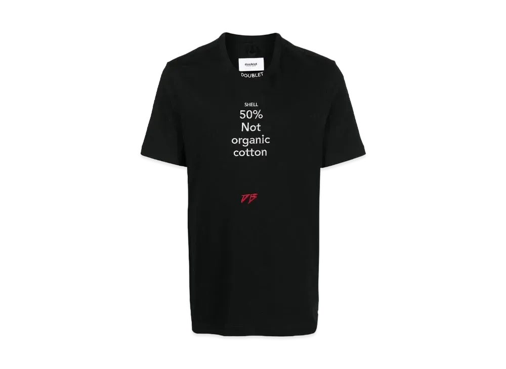 doublet Logo T-shirt "Black"