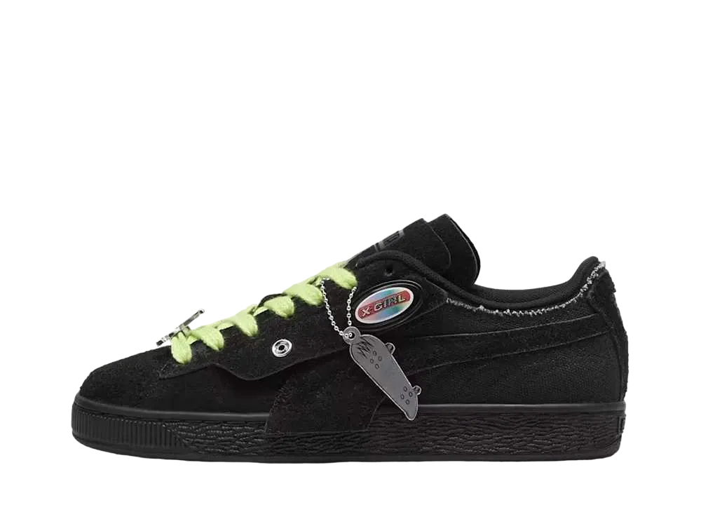 エックスガール × プーマ ウィメンズ スウェード "プーマブラック/ラビッシュ"