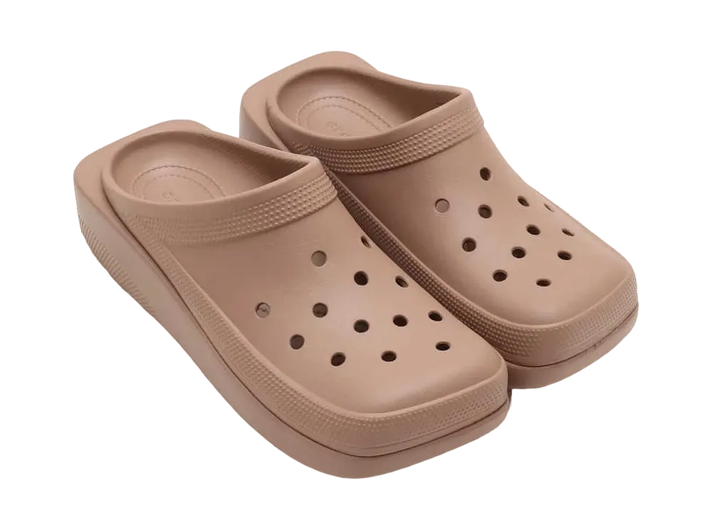 クロックス クラシック ブラント トゥ クロッグ "ブラウン"