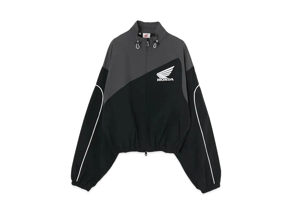 MOUSSY x HONDA Short Track Jacket "Black"