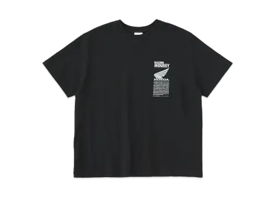 MOUSSY x HONDA Racing T-shirt "Light Black"