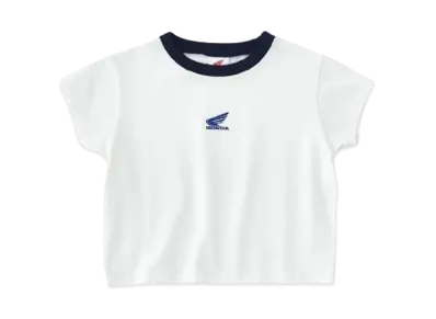 MOUSSY x HONDA Cropped T-shirt "White"