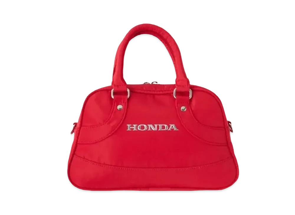 MOUSSY x HONDA Mini Boston Bag "Red"
