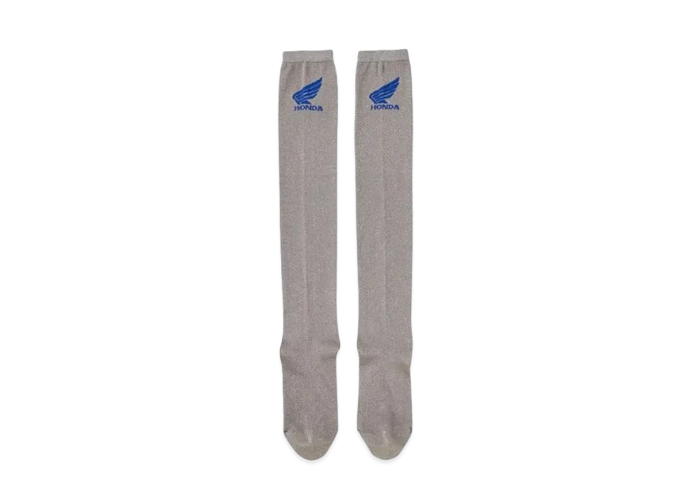 MOUSSY x HONDA Glitter Socks "Silver"