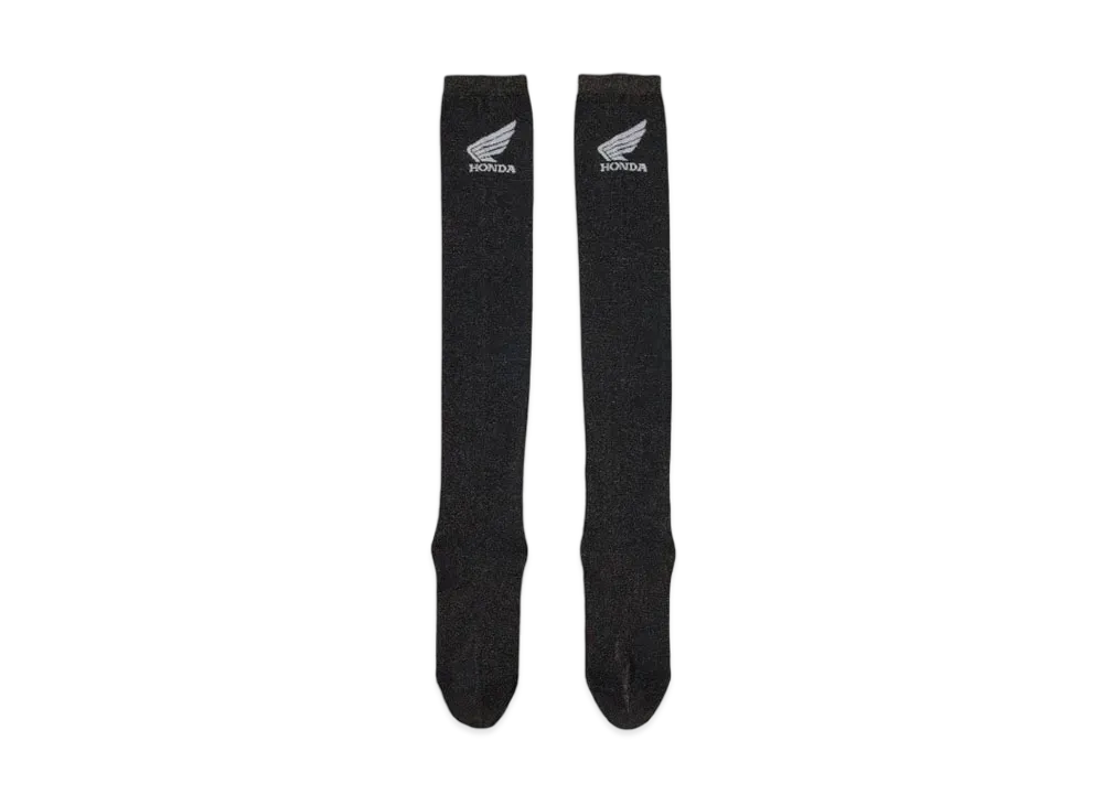 MOUSSY x HONDA Glitter Socks "Black"