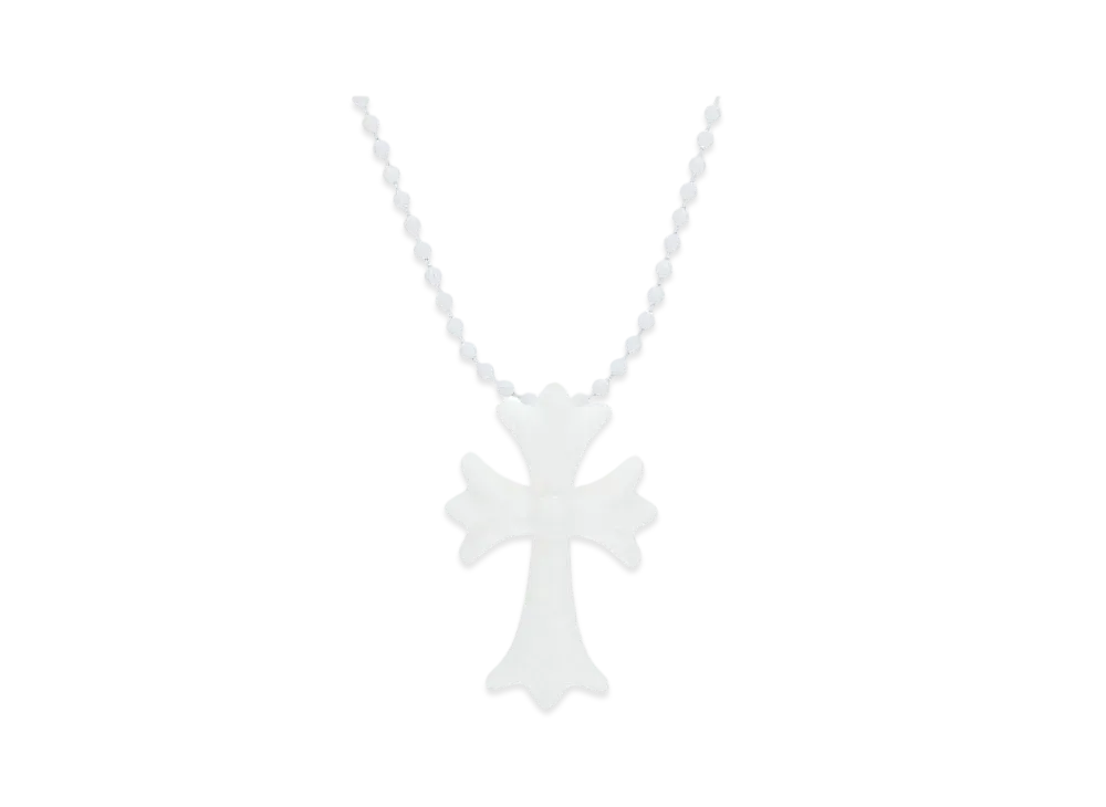 CHROME HEARTS シリコンラバースモールCHクロスネックレス ホワイト CHROME HEARTS クロムハーツ FNO RUBBER CH CRS SML WHITE