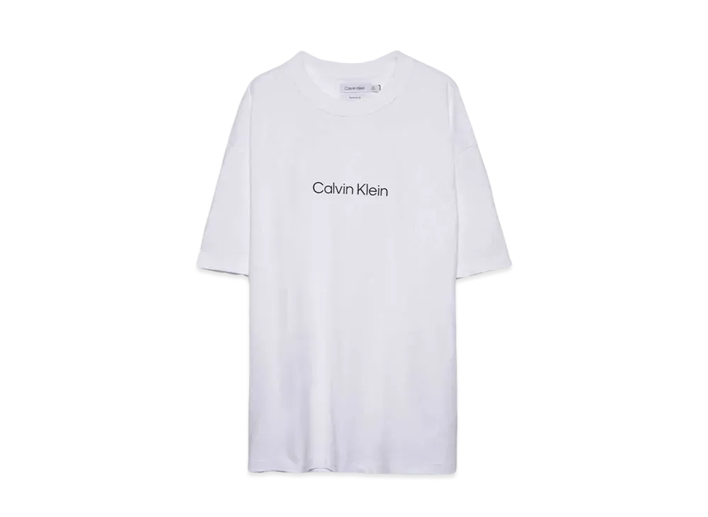Calvin Klein Essentials SS STANDARD LOGO TEE "BRILLIANT WHITE"