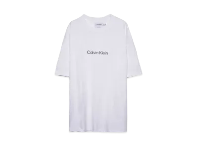 Calvin Klein Essentials SS STANDARD LOGO TEE "BRILLIANT WHITE"