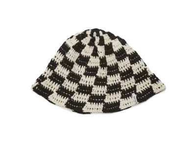 Bal HAND KNIT BUCKET HAT "BLACK"