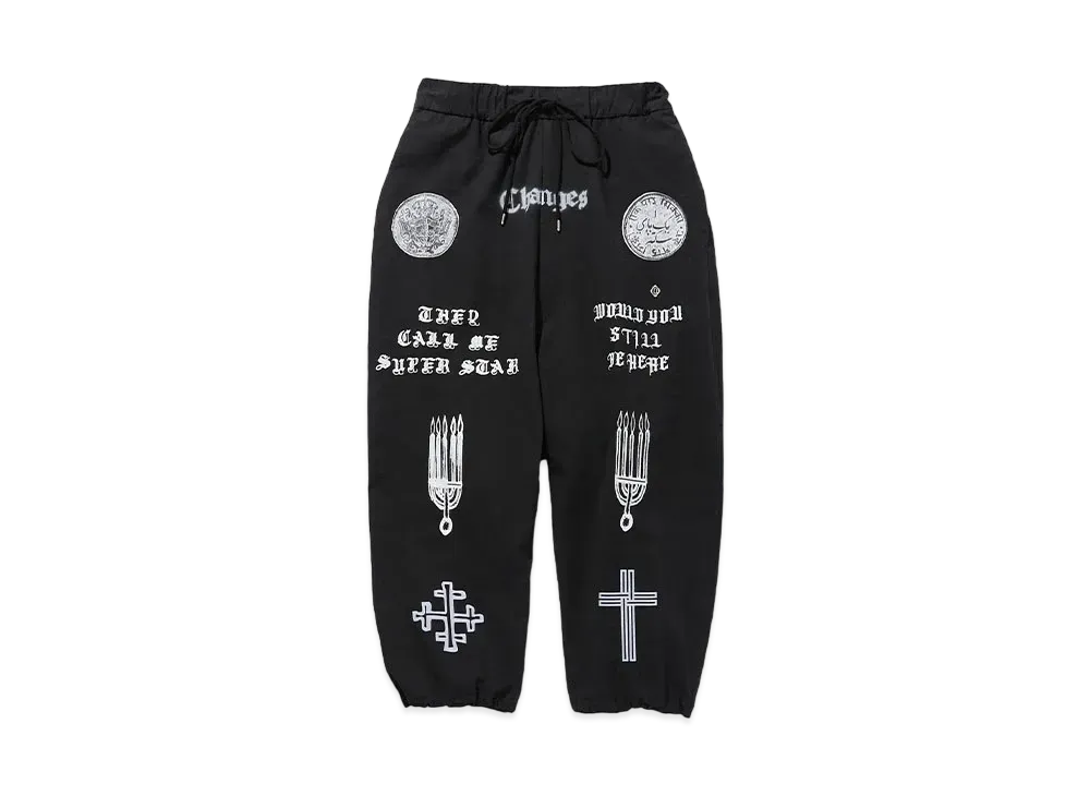 Children of the discordance MEMORIAL PRINT TROUSERS "BLACK"