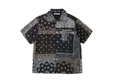 Children of the discordance BANDANA PATCH WORK SS SHIRT "BLACK"