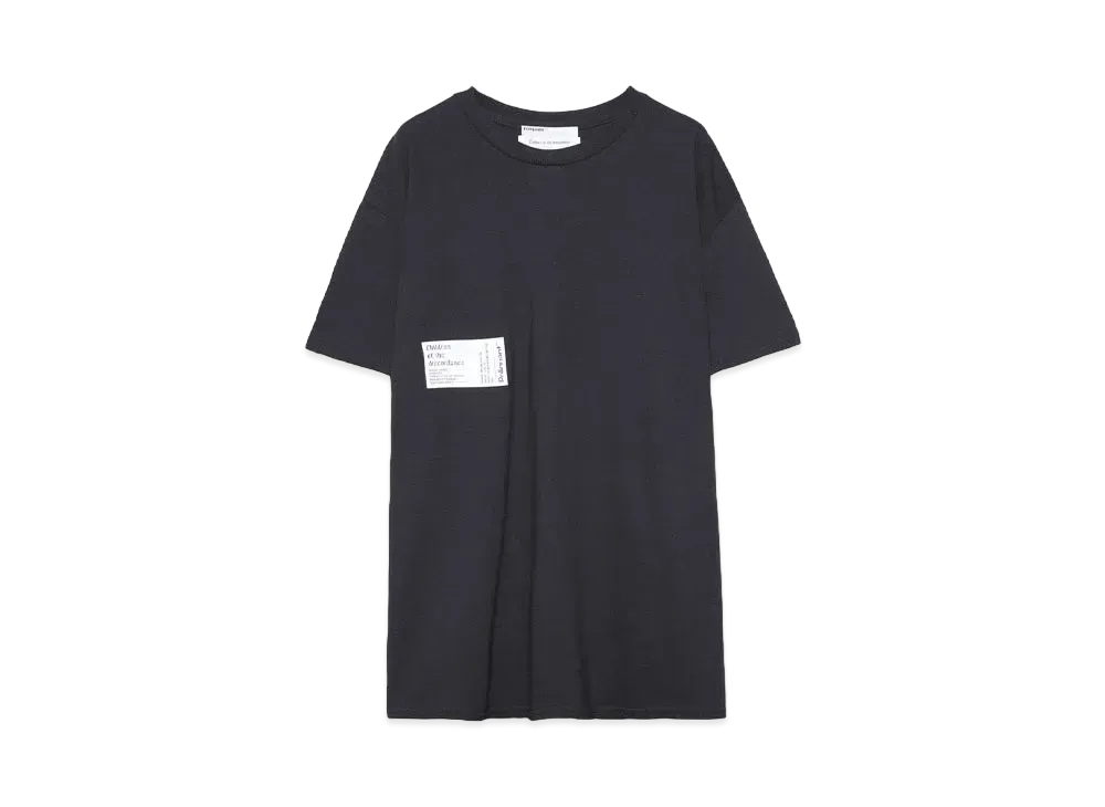 Children of the discordance PQ BANDANA PATCH WORK SS TEE "BLACK"