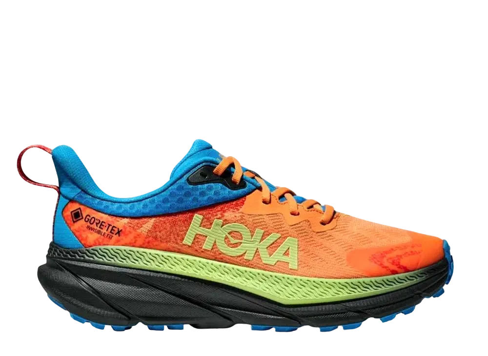 ホカ チャレンジャー7 ゴアテックス "ブラック/ソーラーフレイム"