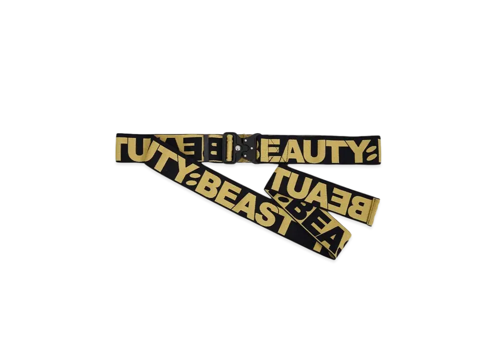 beauty:beast BB ROLLER COASTER BELT "BLKxGLD "