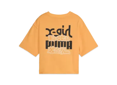 PUMA x X-Girl Graphic Short Sleeve Tee "Clementine"