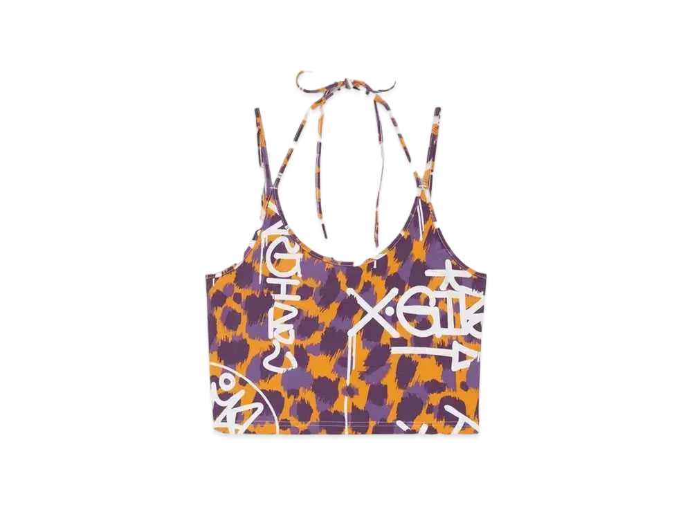 PUMA x X-Girl Aop Cropped Top "Clementine"