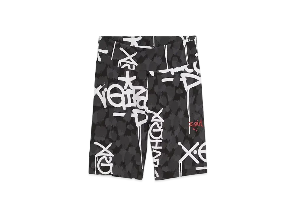 PUMA x X-Girl Aop Short Tights "Puma Black"