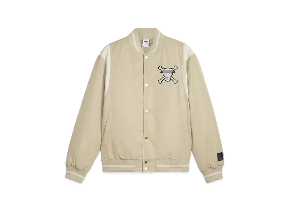PUMA x One Piece Varsity Jacket "Putty"