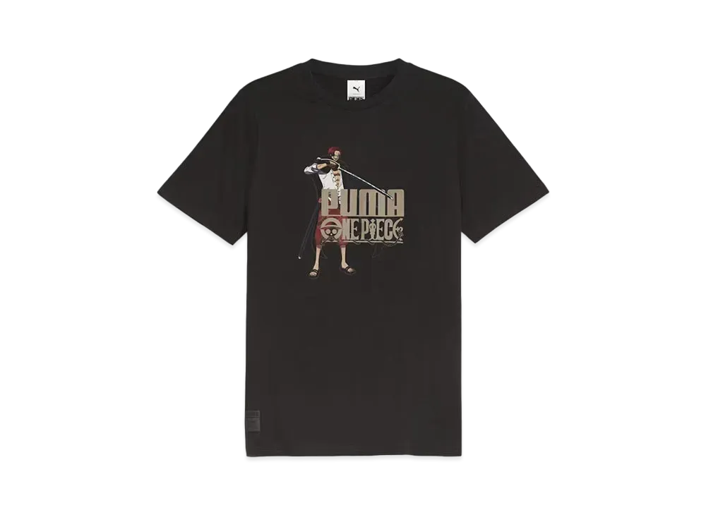 PUMA x One Piece Graphic Tee "Puma Black"