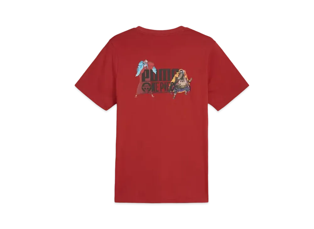 PUMA x One Piece Kids Tee #2 "Club Red"