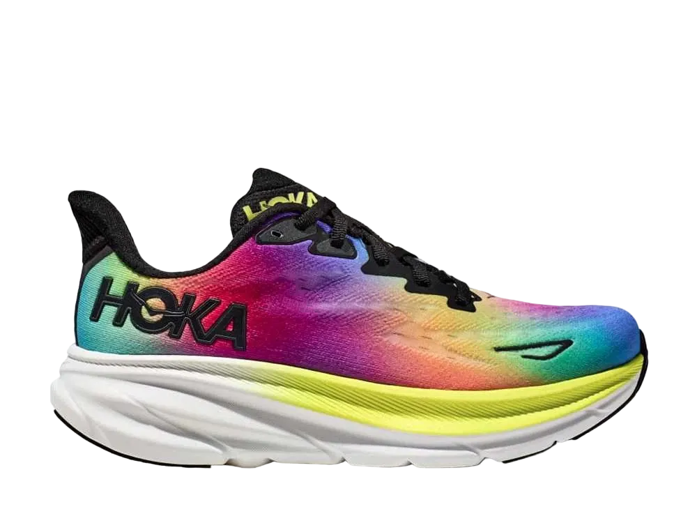 ホカ クリフトン9 "ブラック/マルチ"