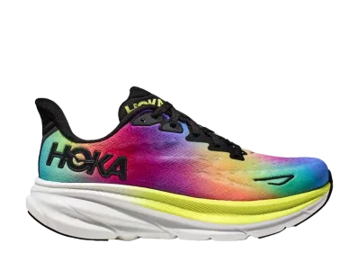 Hoka Clifton 9 "Black/Multi"