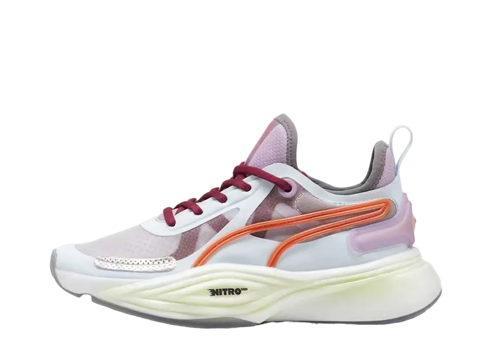 レムレム × プーマ ウィメンズ トレーニング パワー ニトロ SQD "アイシーブルー/フローズングレープ/カイエンペッパー"