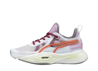Lemlem × Puma Women's Training Power Nitro SQD "Icy Blue/Frozen Grape/Cayenne Pepper"