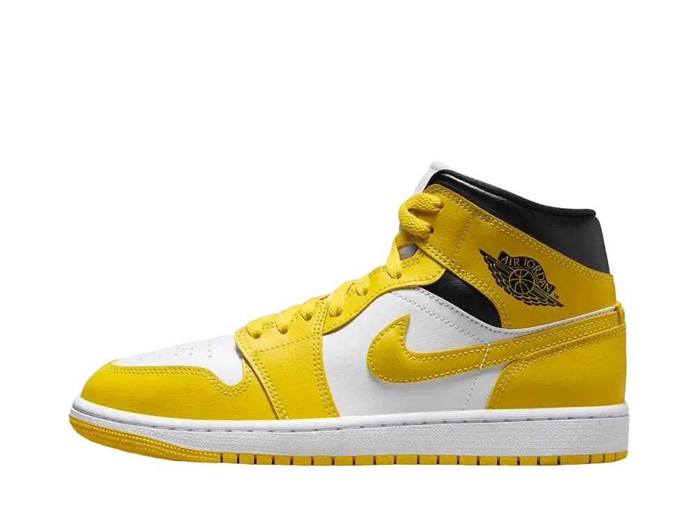 ナイキ ウィメンズ エアジョーダン1 ミッド "ヴィヴィッドサルファー"