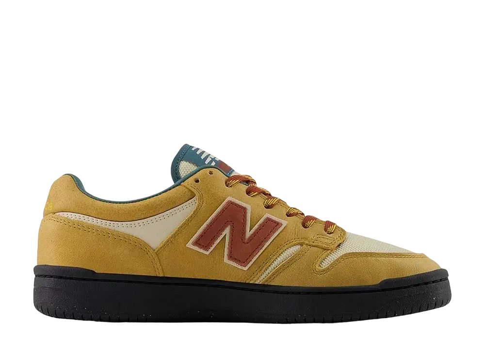 New Balance Numeric 480 "Tan/Burgundy"