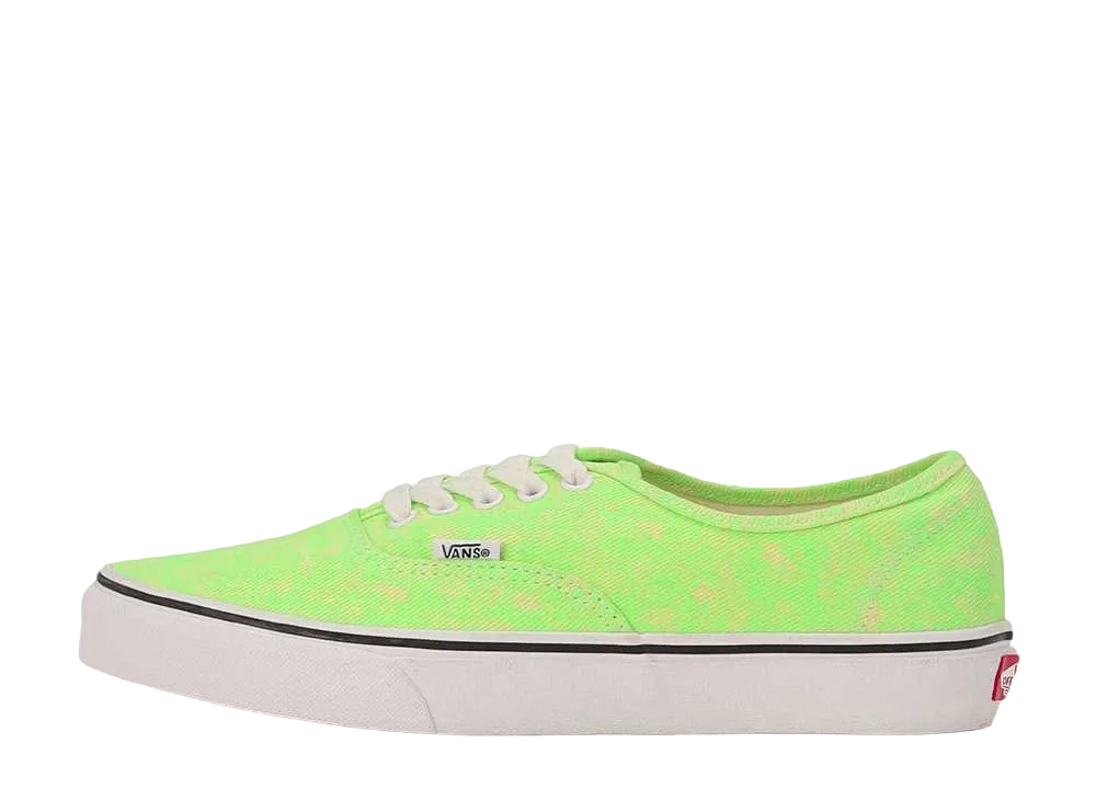 バンズ オーセンティック "ネオンアシッドウォッシュ/グリーン"