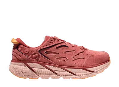 Hoka Clifton L Suede "Earthenware/Hot Sauce"