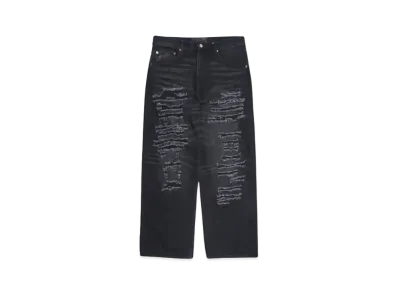 F-LAGSTUF-F BORO BAGGIE DENIM PANTS "BLACK"