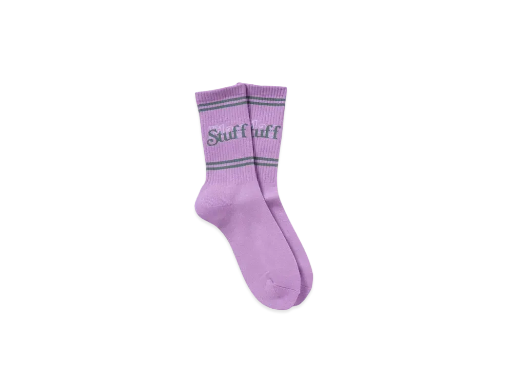 F-LAGSTUF-F COVER LOGO SOX "PURPLE"